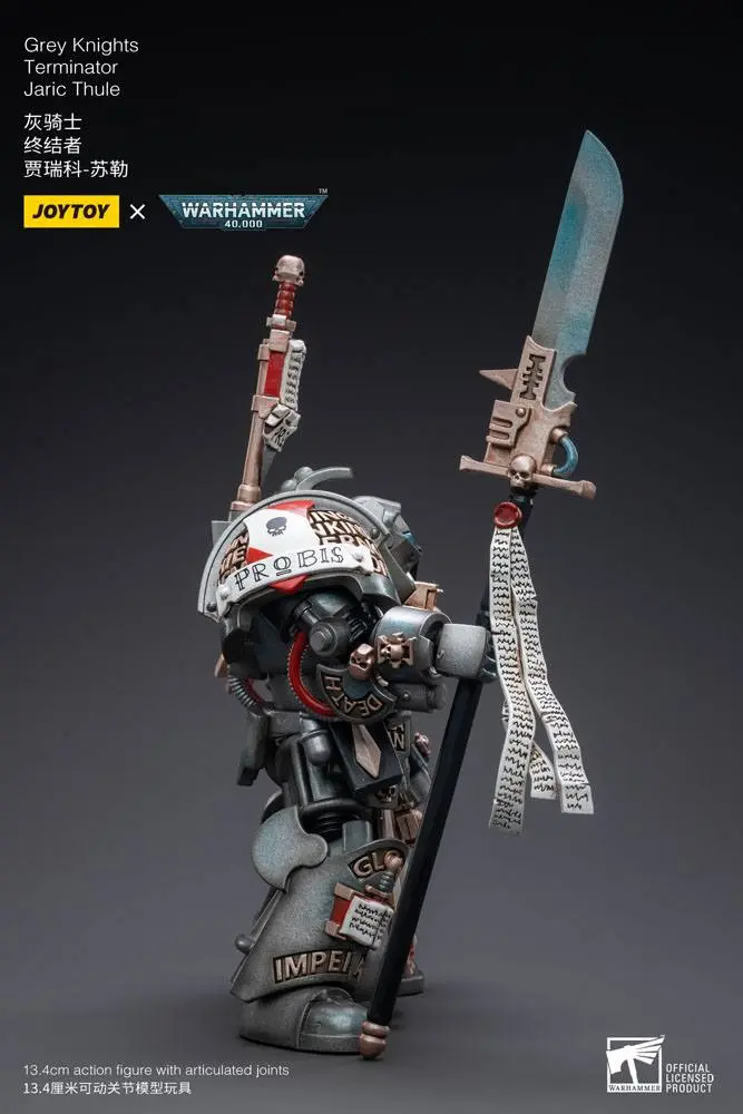 Warhammer 40k akcijska figura 1/18 Grey Knights Terminator Jaric Thule 13 cm fotografija proizvoda