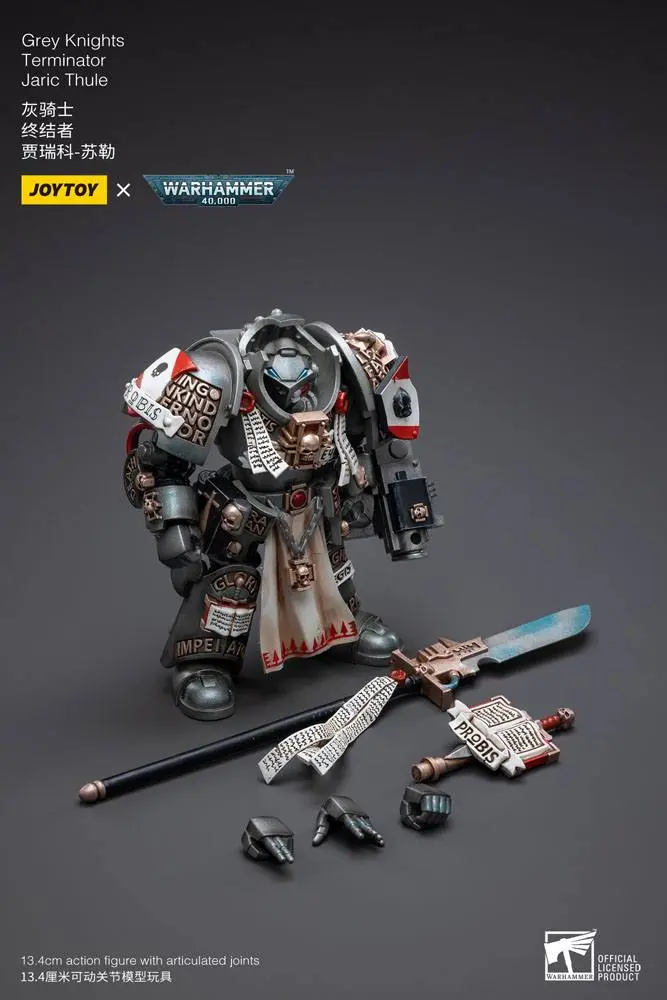 Warhammer 40k akcijska figura 1/18 Grey Knights Terminator Jaric Thule 13 cm fotografija proizvoda