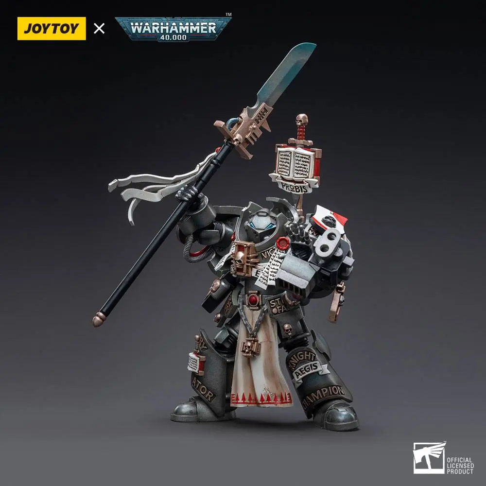 Warhammer 40k akcijska figura 1/18 Grey Knights Terminator Jaric Thule 13 cm fotografija proizvoda