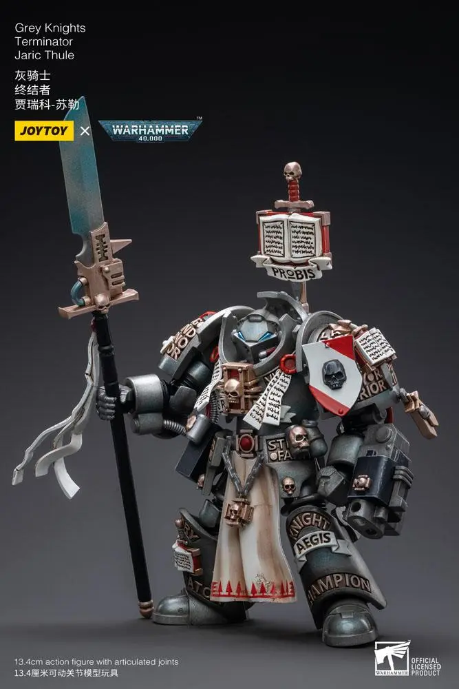 Warhammer 40k akcijska figura 1/18 Grey Knights Terminator Jaric Thule 13 cm fotografija proizvoda