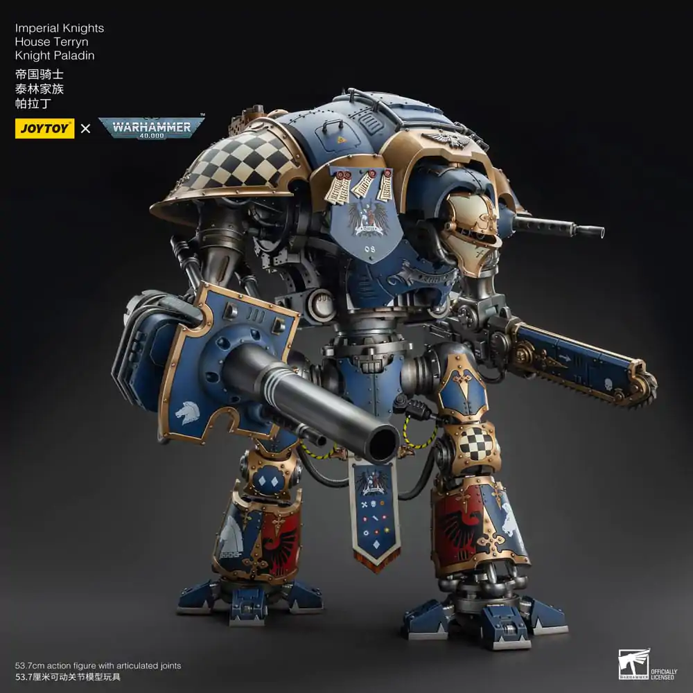 Warhammer 40k akcijska figura 1/18 Imperial Knights House Terryn Knight Paladin 54 cm fotografija proizvoda