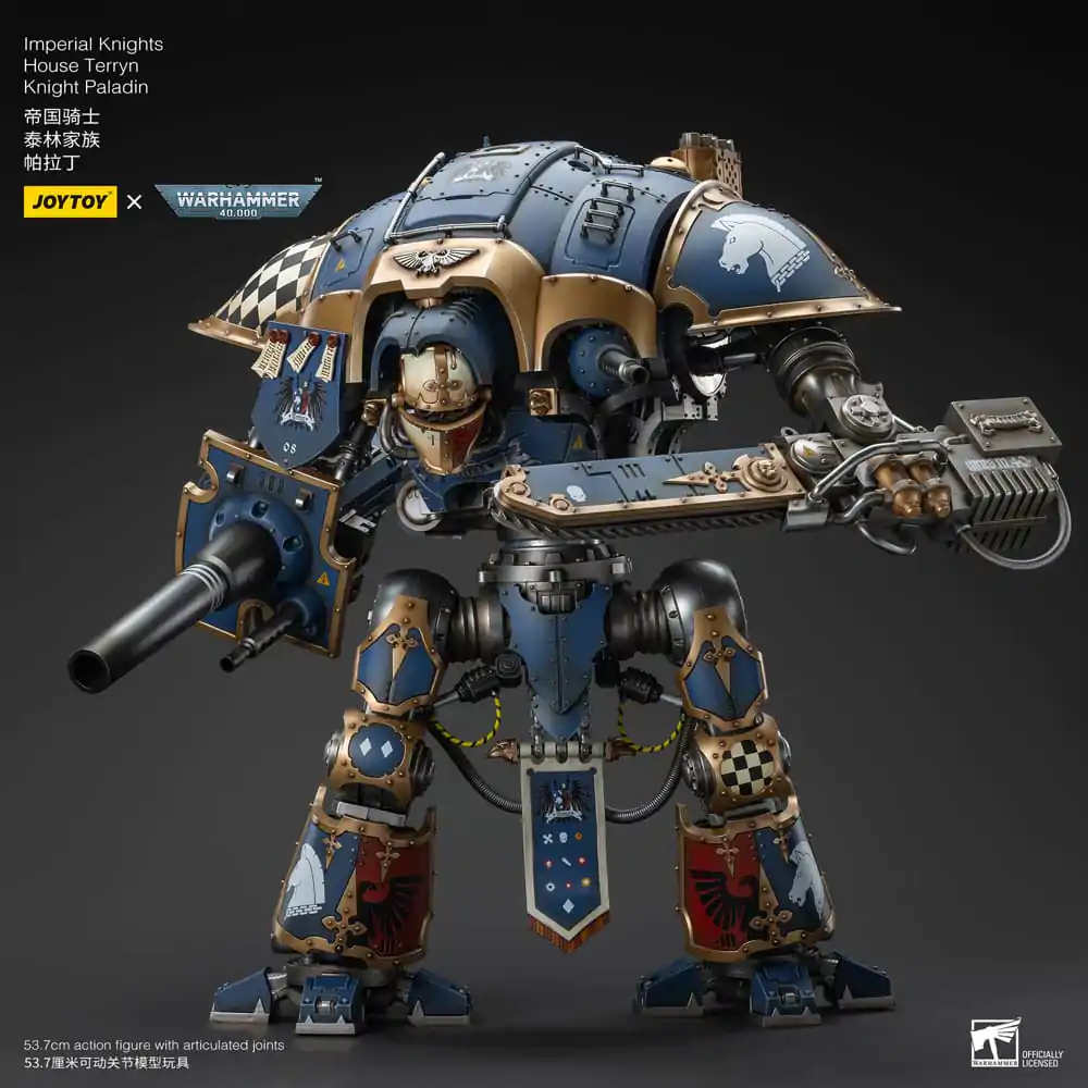 Warhammer 40k akcijska figura 1/18 Imperial Knights House Terryn Knight Paladin 54 cm fotografija proizvoda