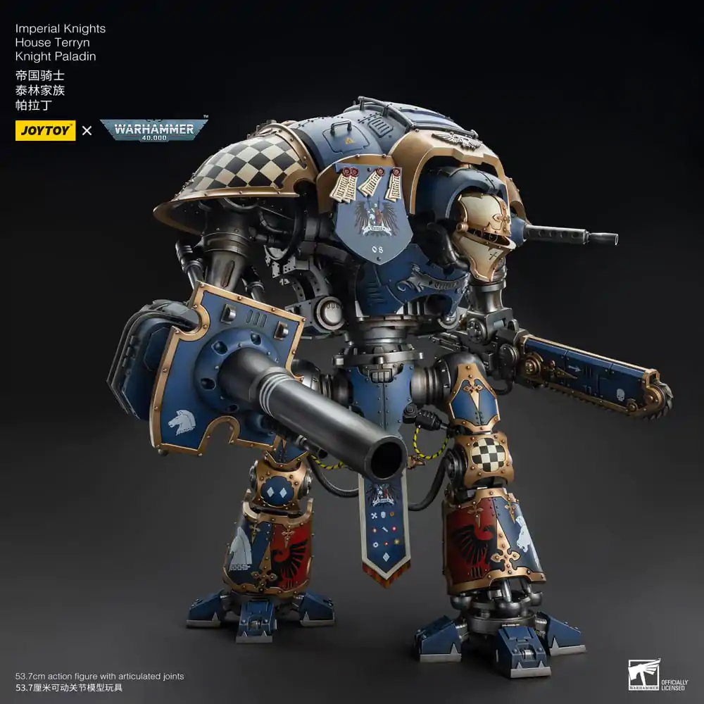 Warhammer 40k akcijska figura 1/18 Imperial Knights House Terryn Knight Paladin 54 cm fotografija proizvoda