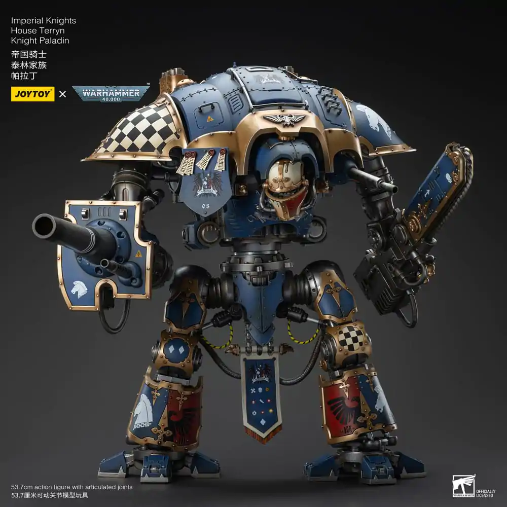 Warhammer 40k akcijska figura 1/18 Imperial Knights House Terryn Knight Paladin 54 cm fotografija proizvoda