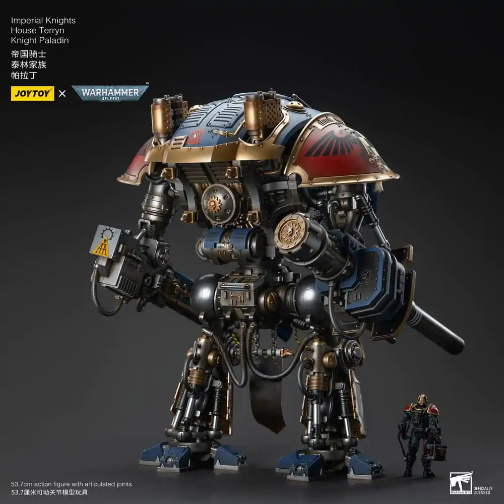 Warhammer 40k akcijska figura 1/18 Imperial Knights House Terryn Knight Paladin 54 cm fotografija proizvoda