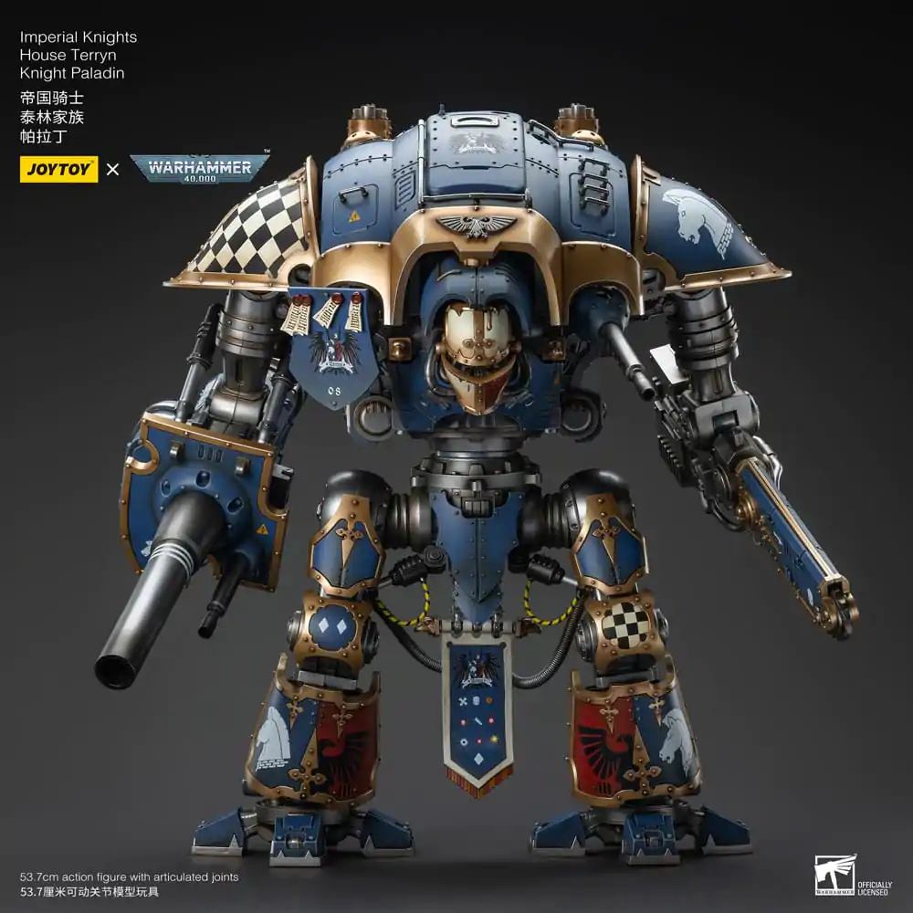 Warhammer 40k akcijska figura 1/18 Imperial Knights House Terryn Knight Paladin 54 cm fotografija proizvoda