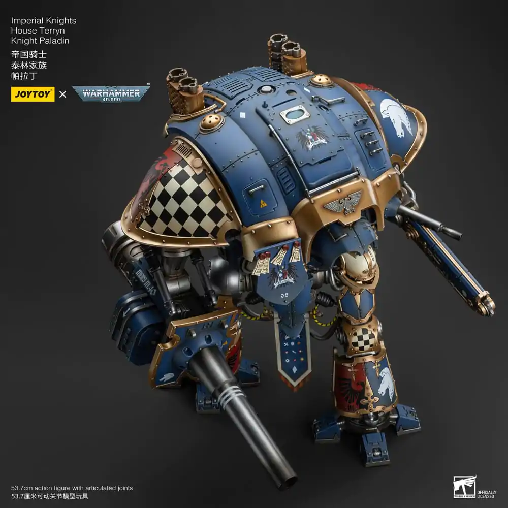 Warhammer 40k akcijska figura 1/18 Imperial Knights House Terryn Knight Paladin 54 cm fotografija proizvoda