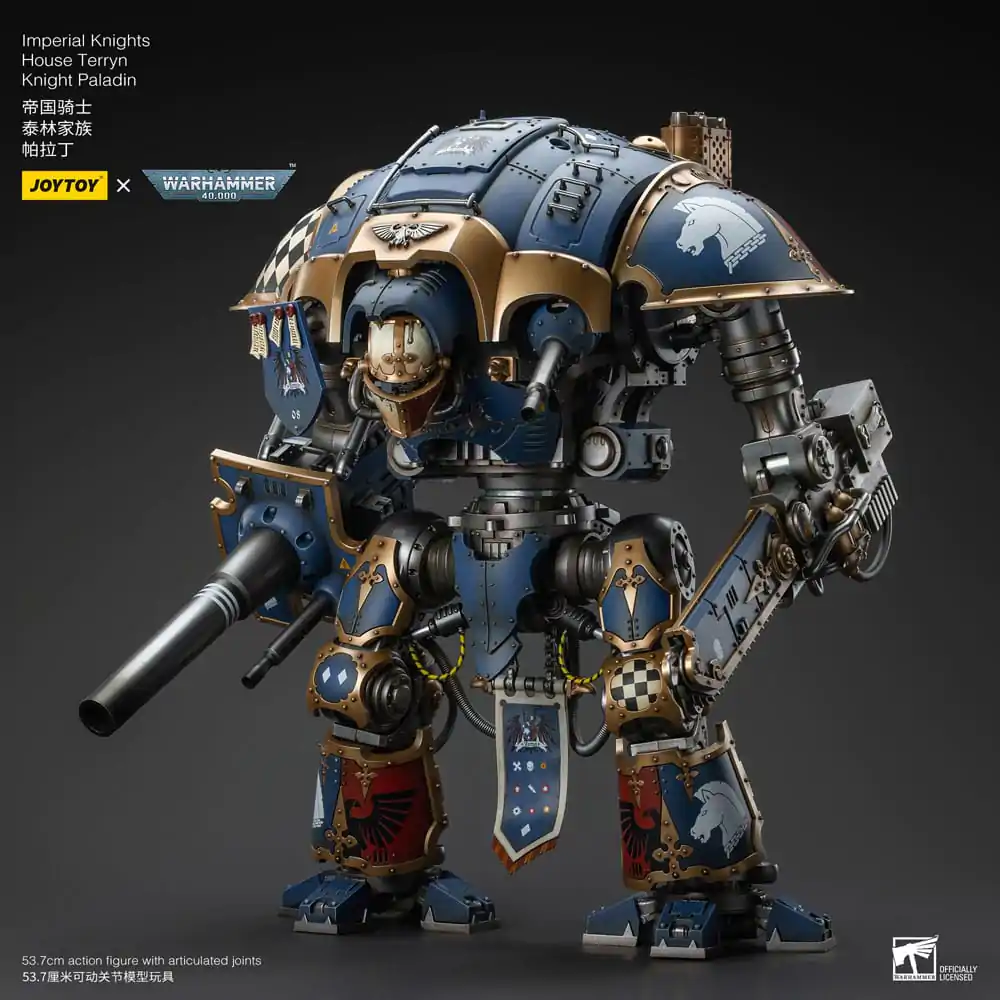 Warhammer 40k akcijska figura 1/18 Imperial Knights House Terryn Knight Paladin 54 cm fotografija proizvoda