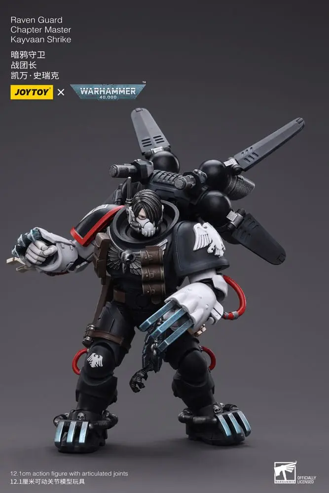 Warhammer 40k akcijska figura 1/18 Raven Guard Chapter Master Kayvaan Shrike 12 cm fotografija proizvoda