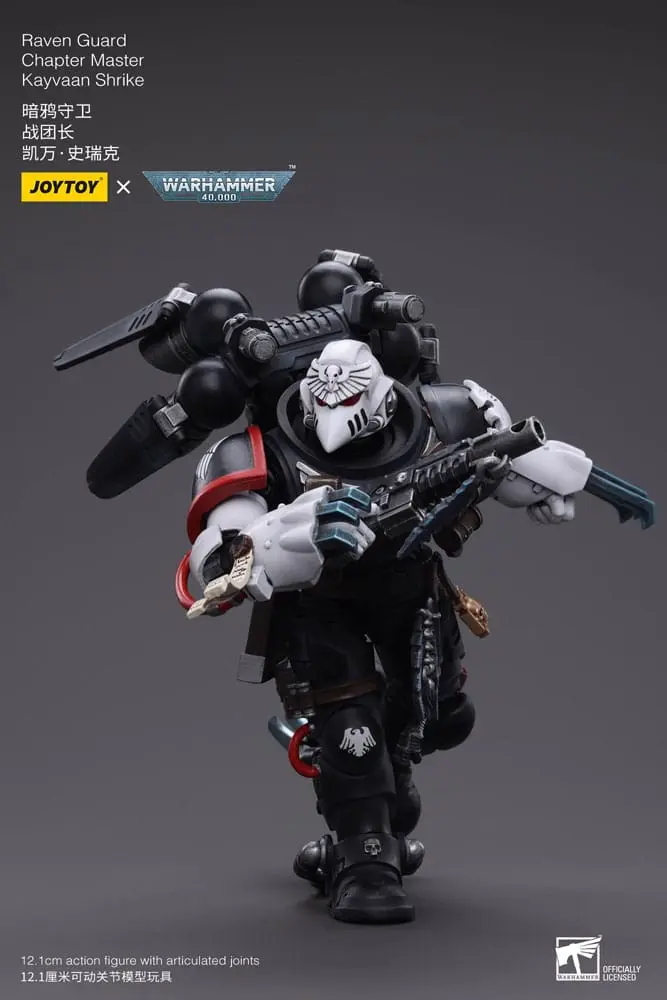 Warhammer 40k akcijska figura 1/18 Raven Guard Chapter Master Kayvaan Shrike 12 cm fotografija proizvoda
