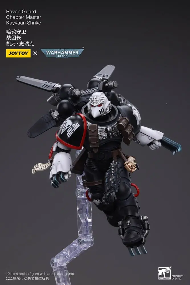 Warhammer 40k akcijska figura 1/18 Raven Guard Chapter Master Kayvaan Shrike 12 cm fotografija proizvoda
