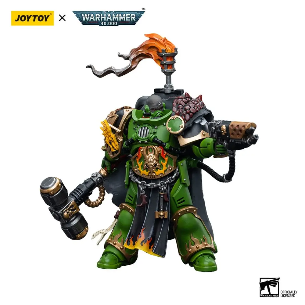 Warhammer 40k akcijska figura 1/18 Salamanders Captain Adrax Agatone 12 cm fotografija proizvoda
