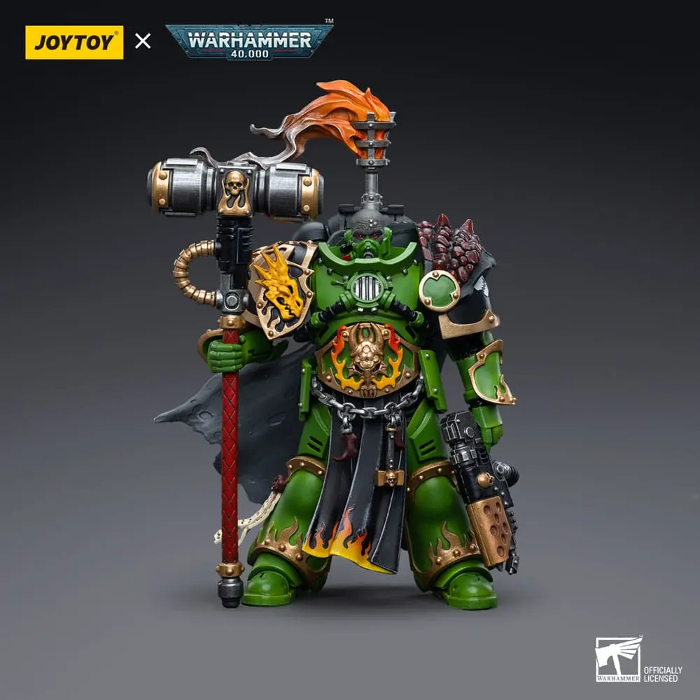 Warhammer 40k akcijska figura 1/18 Salamanders Captain Adrax Agatone 12 cm fotografija proizvoda