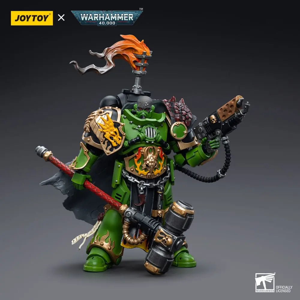Warhammer 40k akcijska figura 1/18 Salamanders Captain Adrax Agatone 12 cm fotografija proizvoda