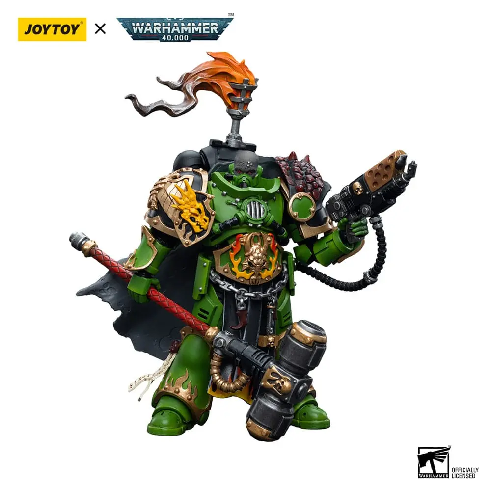 Warhammer 40k akcijska figura 1/18 Salamanders Captain Adrax Agatone 12 cm fotografija proizvoda