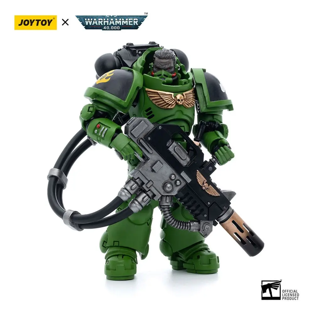Warhammer 40k akcijska figura 1/18 Salamanders Eradicators Brother T'Kren 12 cm fotografija proizvoda