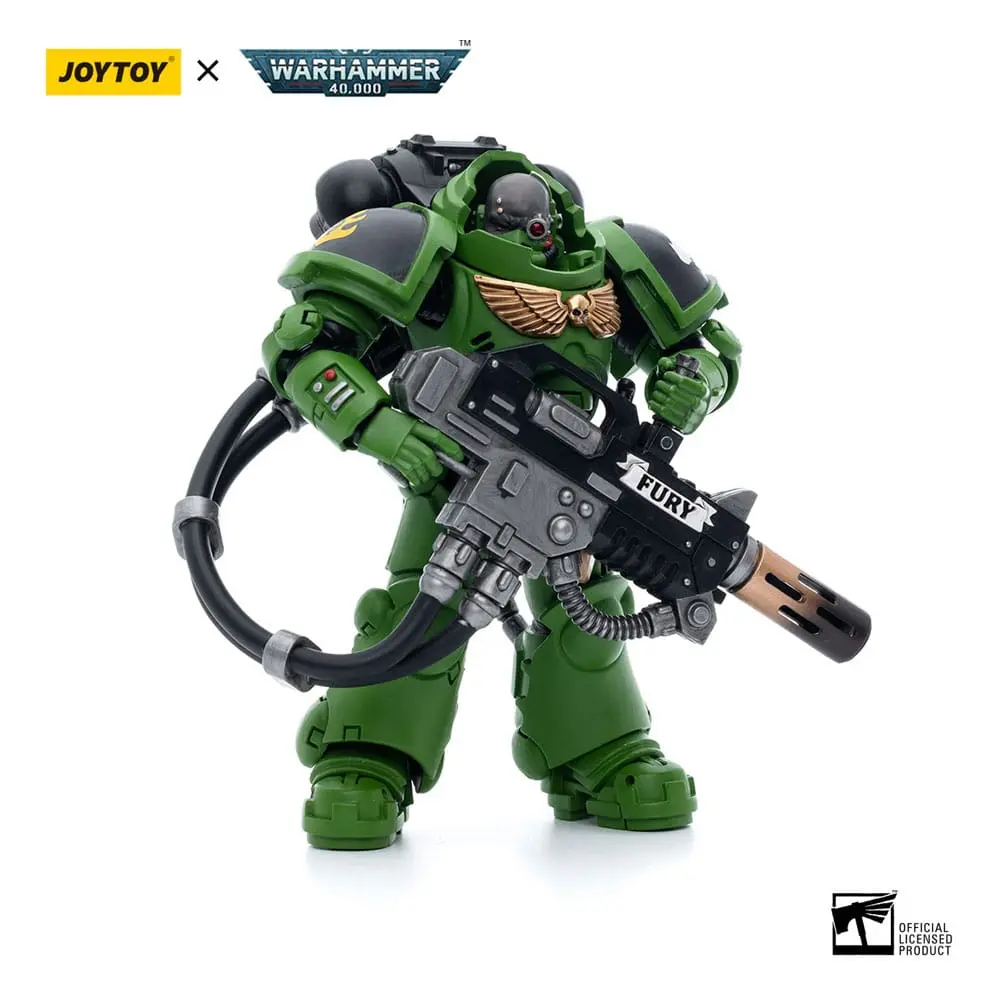 Warhammer 40k akcijska figura 1/18 Salamanders Eradicators Sergeant Bragar 12 cm fotografija proizvoda