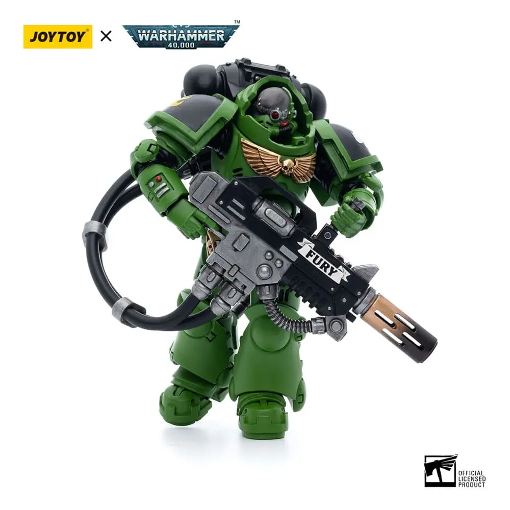 Warhammer 40k akcijska figura 1/18 Salamanders Eradicators Sergeant Bragar 12 cm fotografija proizvoda