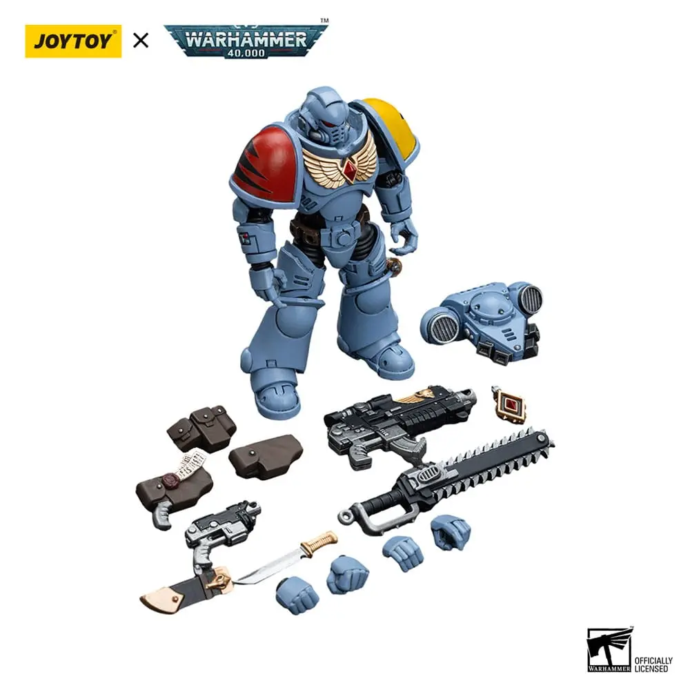 Warhammer 40k akcijska figura 1/18 Space Wolves Intercessors 12 cm fotografija proizvoda
