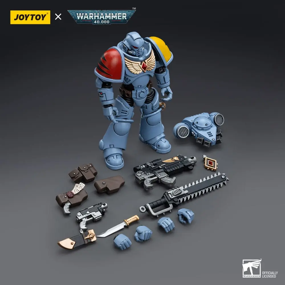 Warhammer 40k akcijska figura 1/18 Space Wolves Intercessors 12 cm fotografija proizvoda