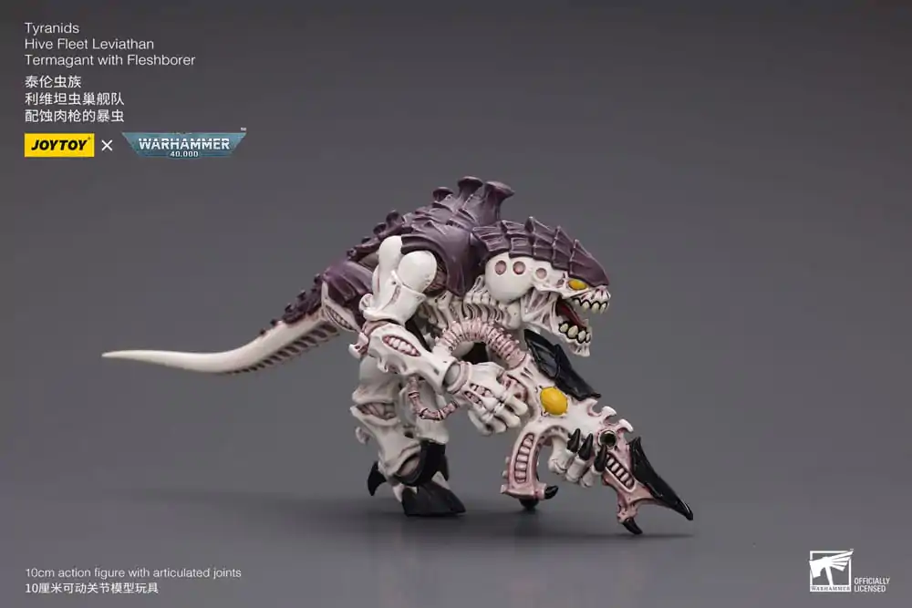 Warhammer 40k akcijska figura 1/18 Tyranids Hive Fleet Leviathan Termagant s Fleshborerom 12 cm fotografija proizvoda