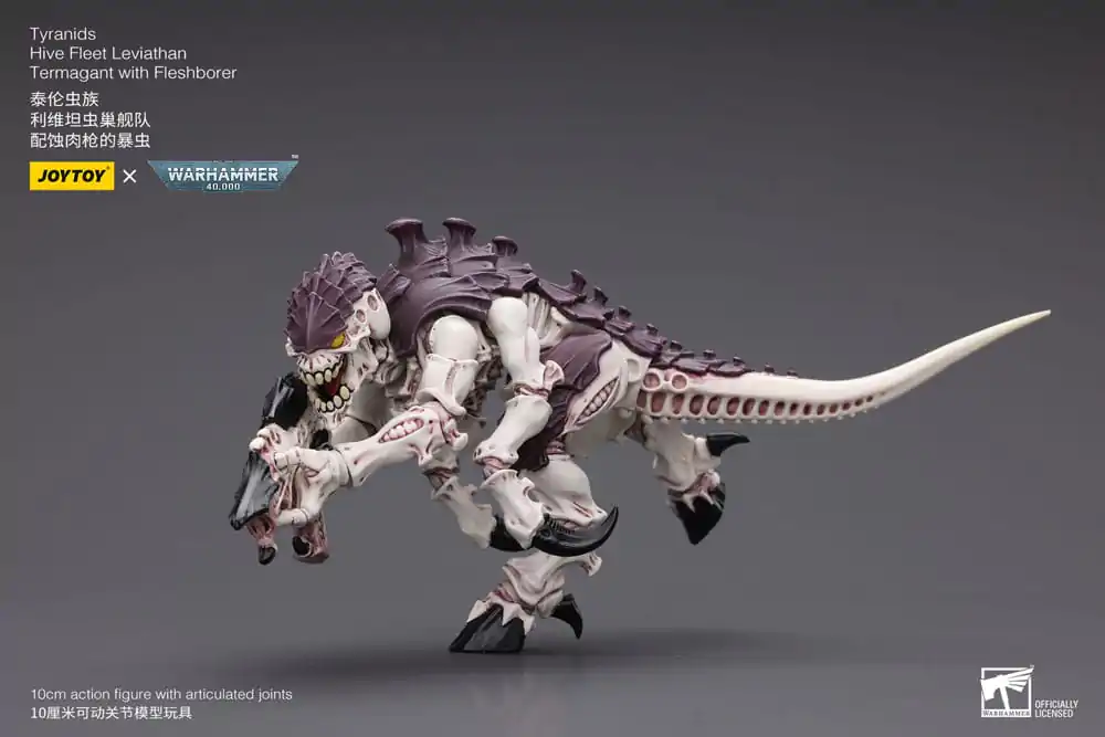 Warhammer 40k akcijska figura 1/18 Tyranids Hive Fleet Leviathan Termagant s Fleshborerom 12 cm fotografija proizvoda