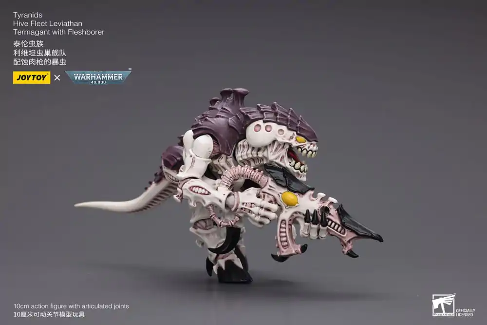 Warhammer 40k akcijska figura 1/18 Tyranids Hive Fleet Leviathan Termagant s Fleshborerom 12 cm fotografija proizvoda