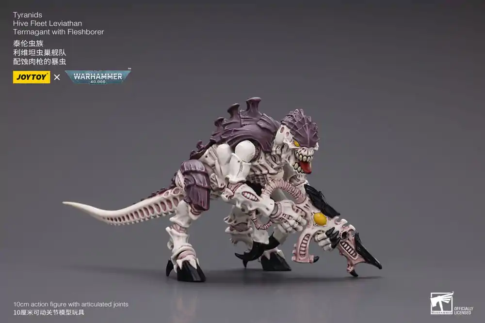 Warhammer 40k akcijska figura 1/18 Tyranids Hive Fleet Leviathan Termagant s Fleshborerom 12 cm fotografija proizvoda