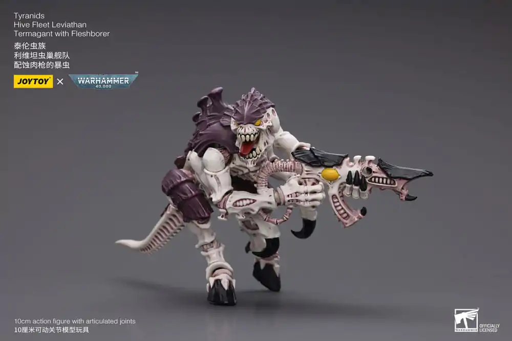 Warhammer 40k akcijska figura 1/18 Tyranids Hive Fleet Leviathan Termagant s Fleshborerom 12 cm fotografija proizvoda