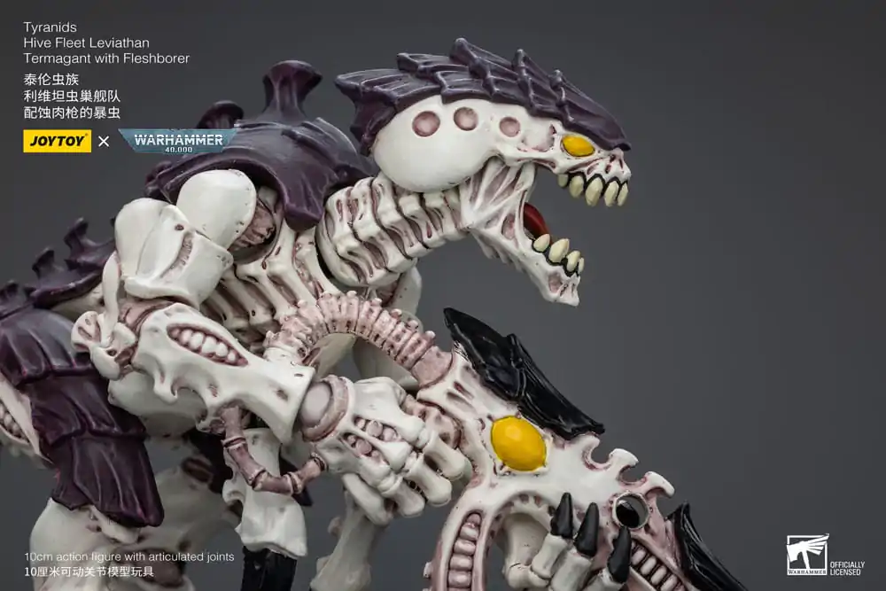 Warhammer 40k akcijska figura 1/18 Tyranids Hive Fleet Leviathan Termagant s Fleshborerom 12 cm fotografija proizvoda