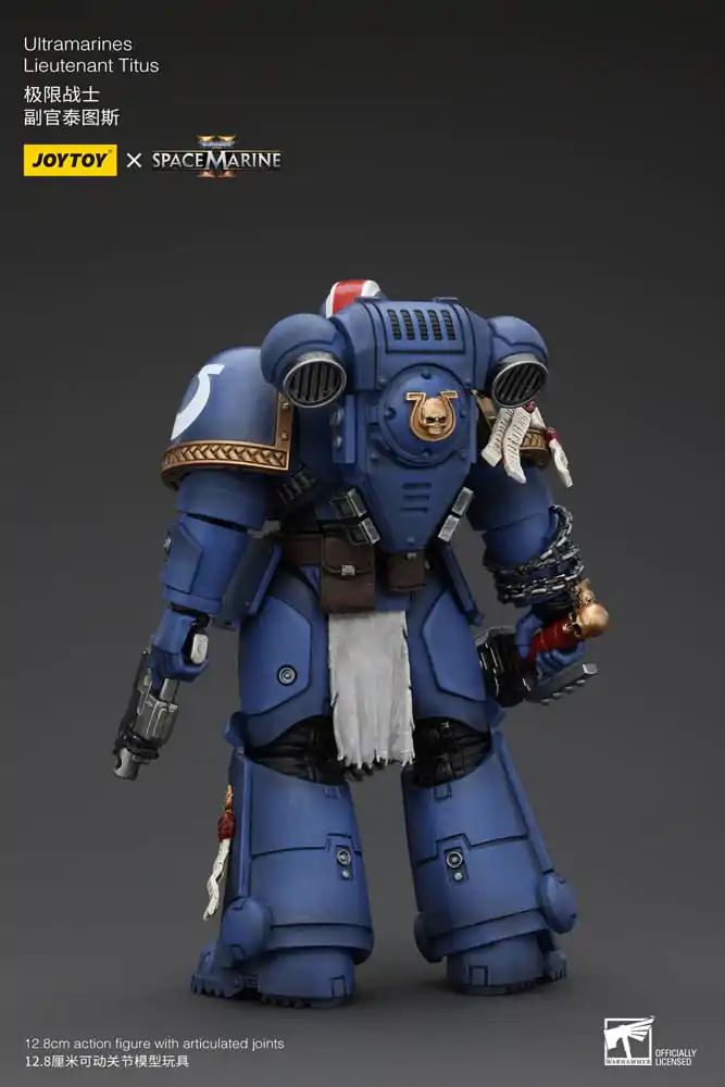 Warhammer 40k akcijska figura 1/18 Ultramarines Lieutenant Titus 13 cm fotografija proizvoda