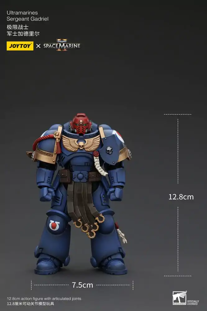 Warhammer 40k akcijska figura 1/18 Ultramarines narednik Gadriel 13 cm fotografija proizvoda