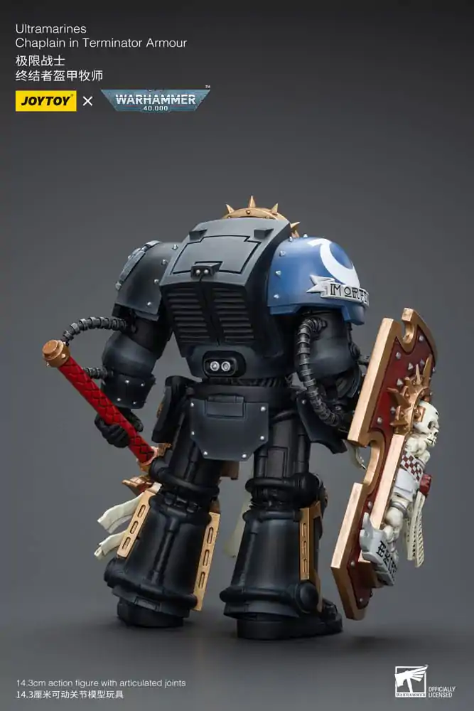 Warhammer 40k akcijska figura 1/18 Ultramarines Chaplain u Terminator oklopu 12 cm fotografija proizvoda