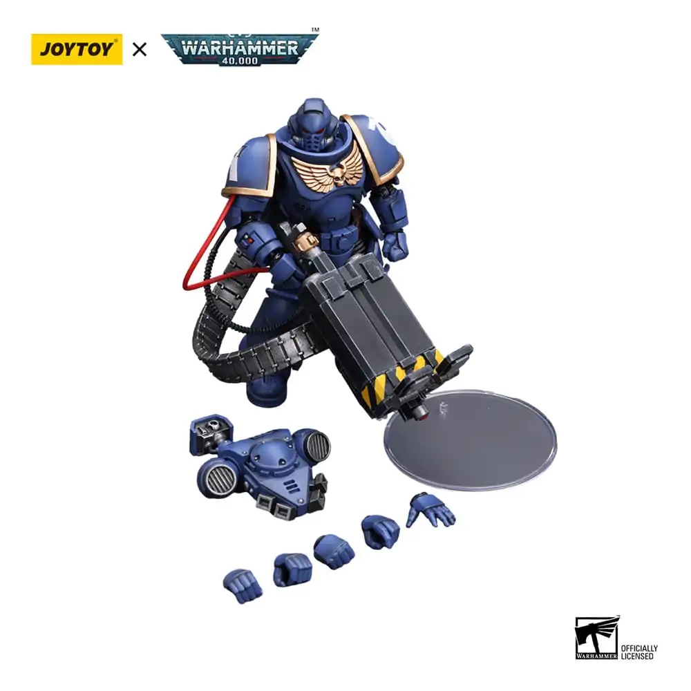 Warhammer 40k akcijska figura 1/18 Ultramarines Desolation Marine s Castellan Launcher (Superkrak) 12 cm fotografija proizvoda