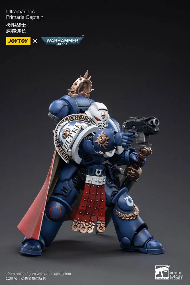Warhammer 40k akcijska figura 1/18 Ultramarines Primaris Captain 12 cm fotografija proizvoda