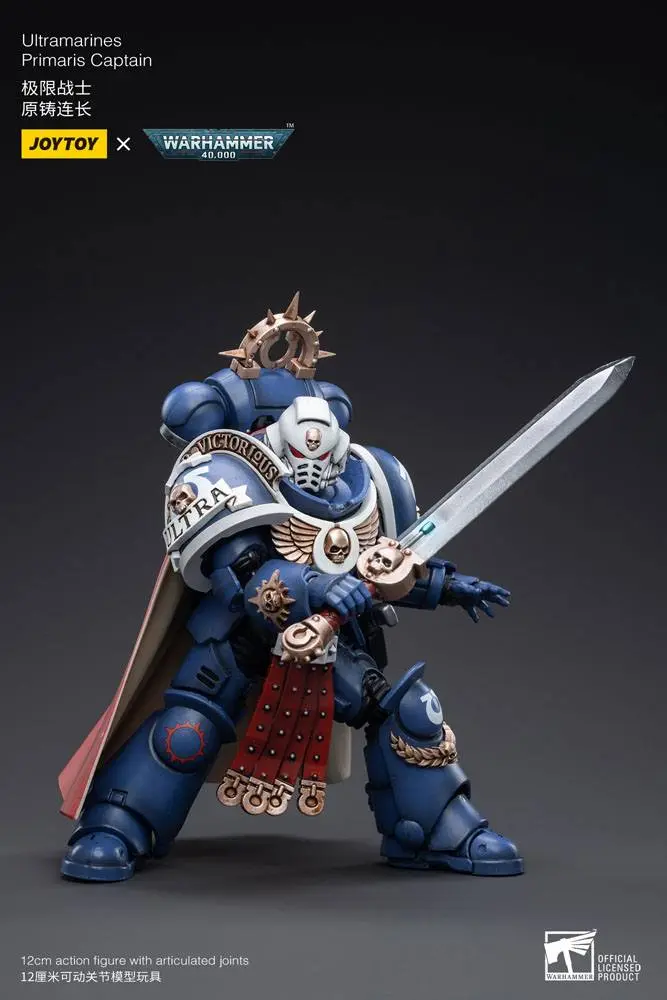 Warhammer 40k akcijska figura 1/18 Ultramarines Primaris Captain 12 cm fotografija proizvoda