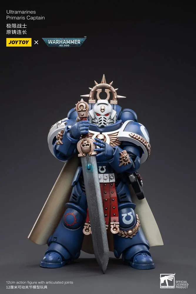 Warhammer 40k akcijska figura 1/18 Ultramarines Primaris Captain 12 cm fotografija proizvoda