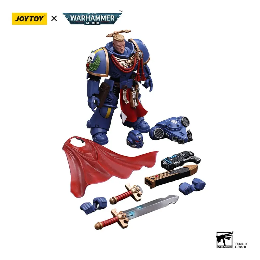 Warhammer 40k akcijska figura 1/18 Ultramarines Primaris Captain s Power Swordom i Plasma Pistol 12 cm fotografija proizvoda