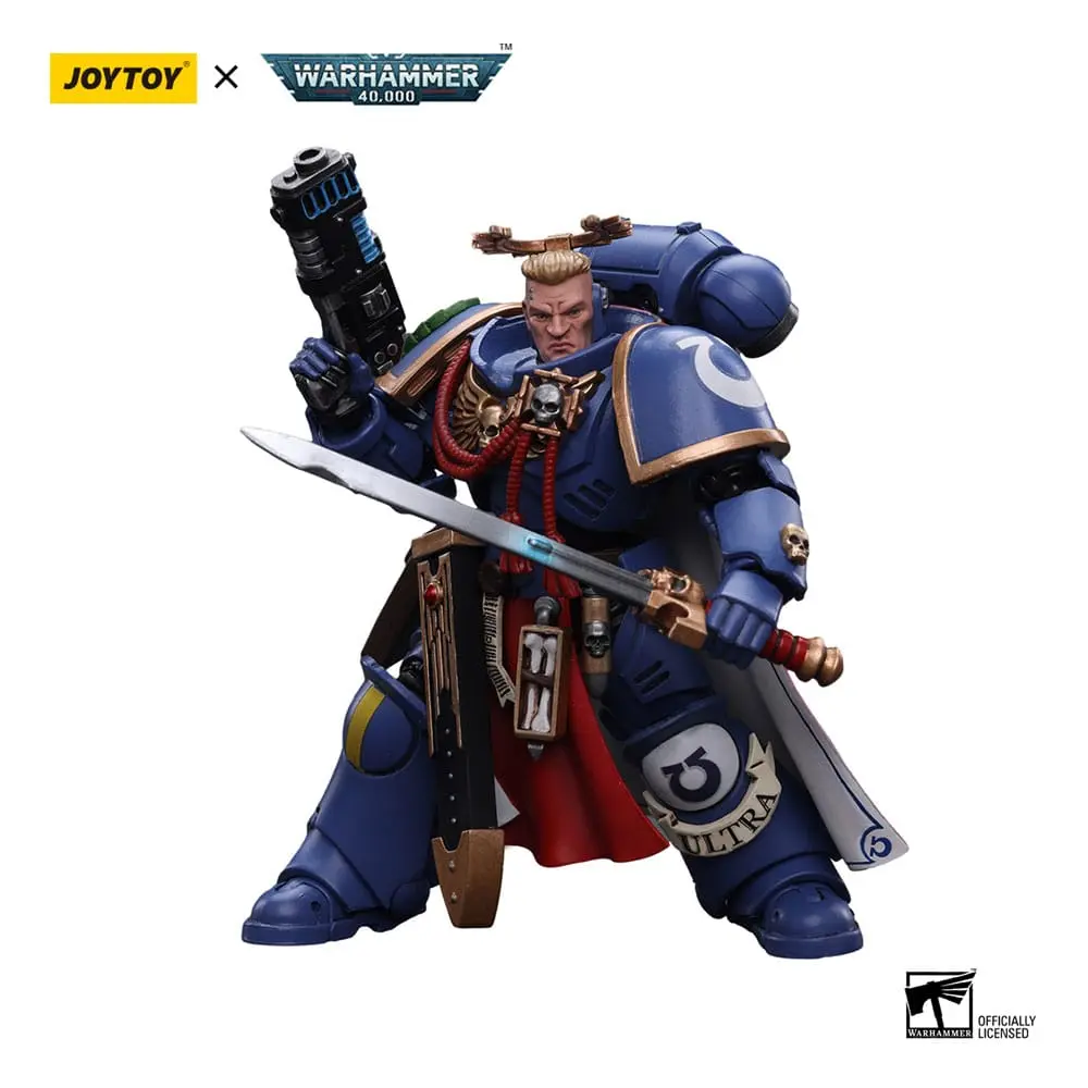 Warhammer 40k akcijska figura 1/18 Ultramarines Primaris Captain s Power Swordom i Plasma Pistol 12 cm fotografija proizvoda