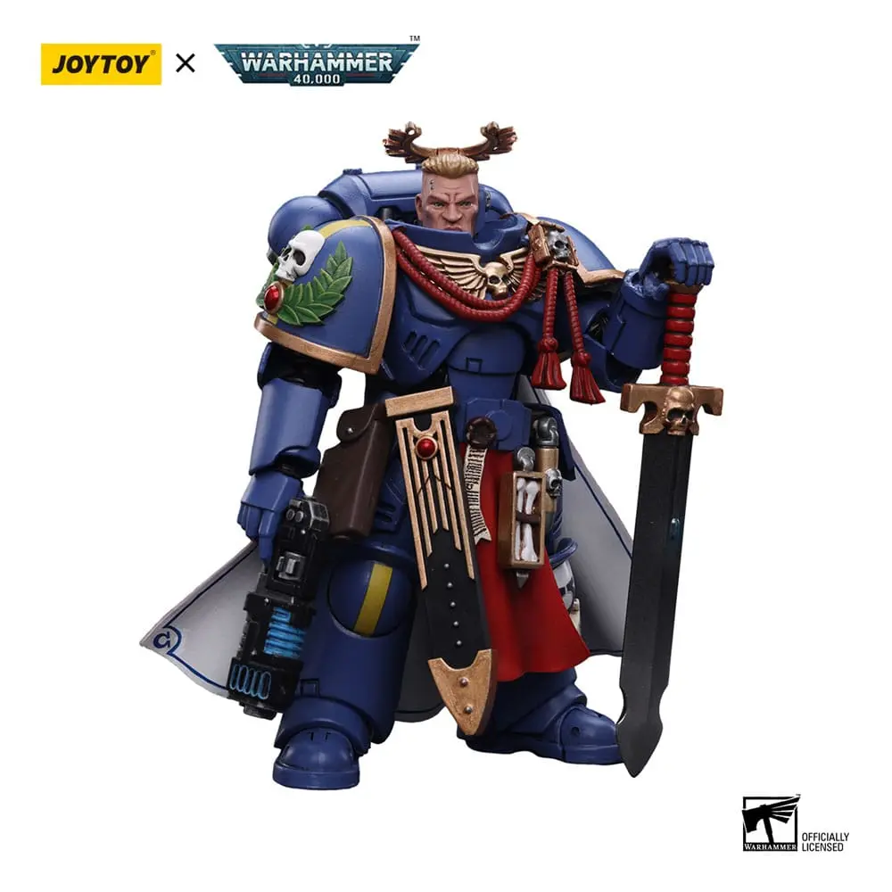 Warhammer 40k akcijska figura 1/18 Ultramarines Primaris Captain s Power Swordom i Plasma Pistol 12 cm fotografija proizvoda