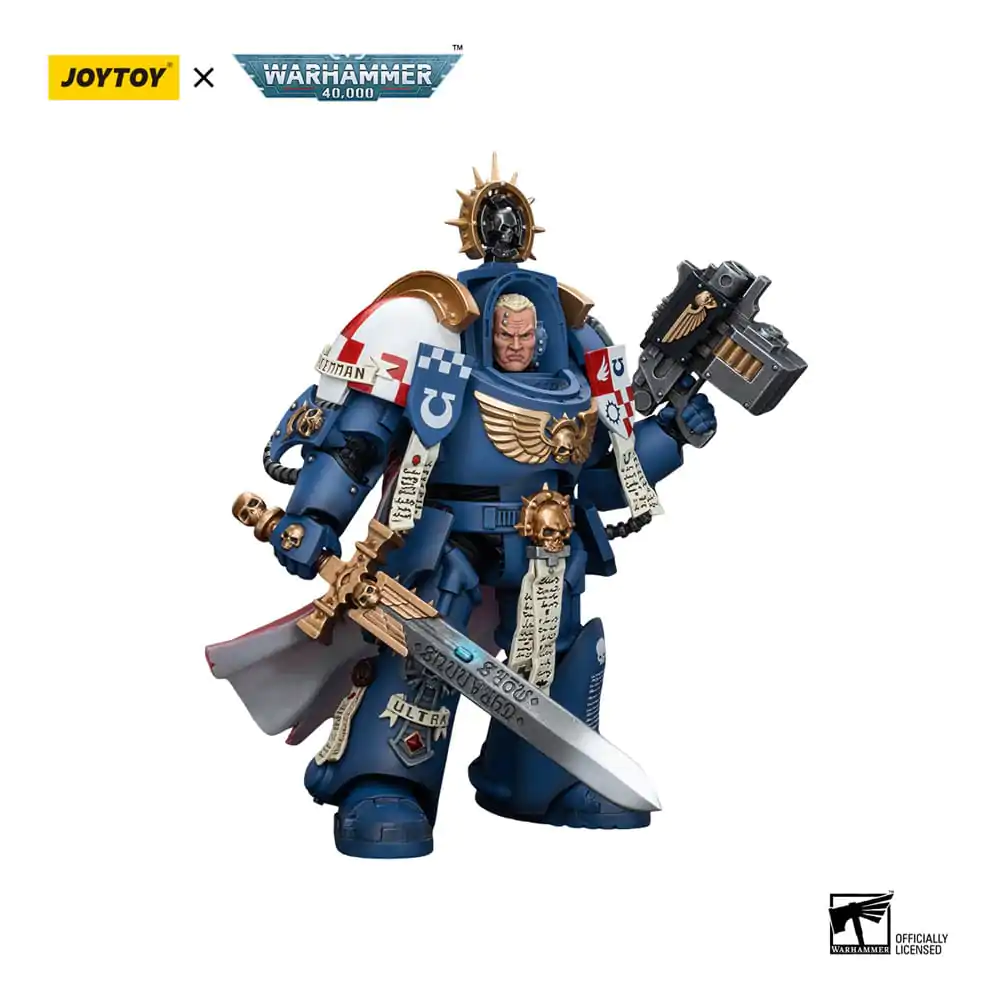 Warhammer 40k akcijska figura 1/18 Ultramarines Terminator Captain Severus Agemman 12 cm fotografija proizvoda