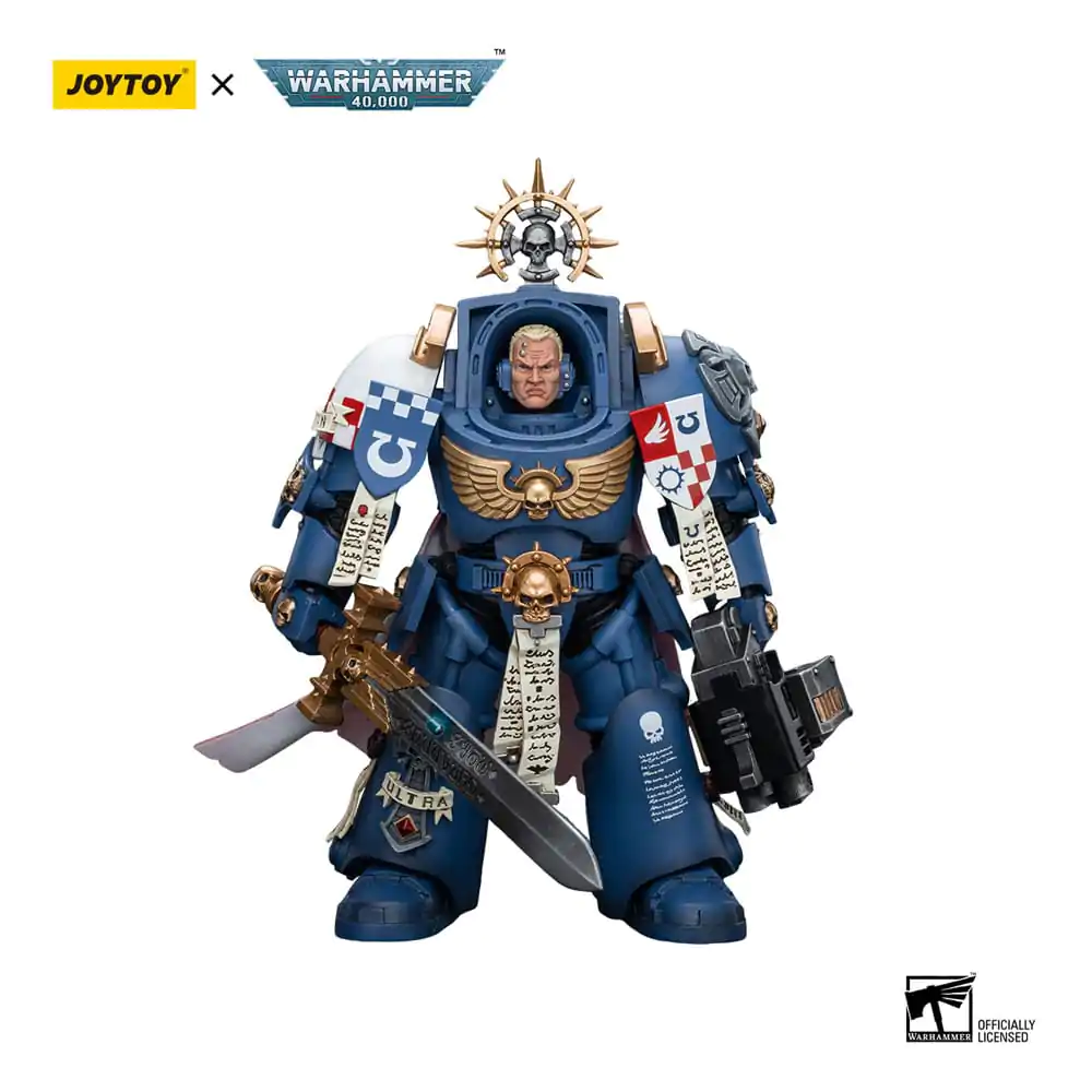 Warhammer 40k akcijska figura 1/18 Ultramarines Terminator Captain Severus Agemman 12 cm fotografija proizvoda