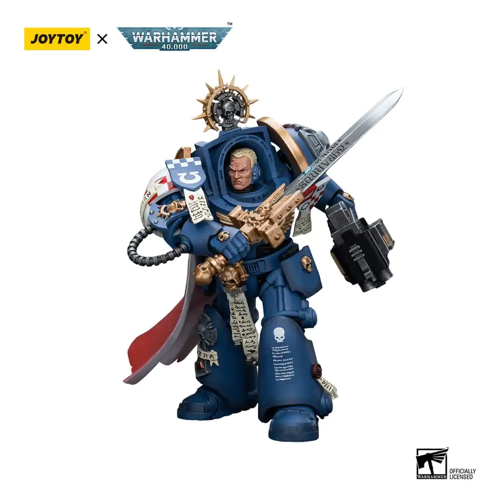 Warhammer 40k akcijska figura 1/18 Ultramarines Terminator Captain Severus Agemman 12 cm fotografija proizvoda