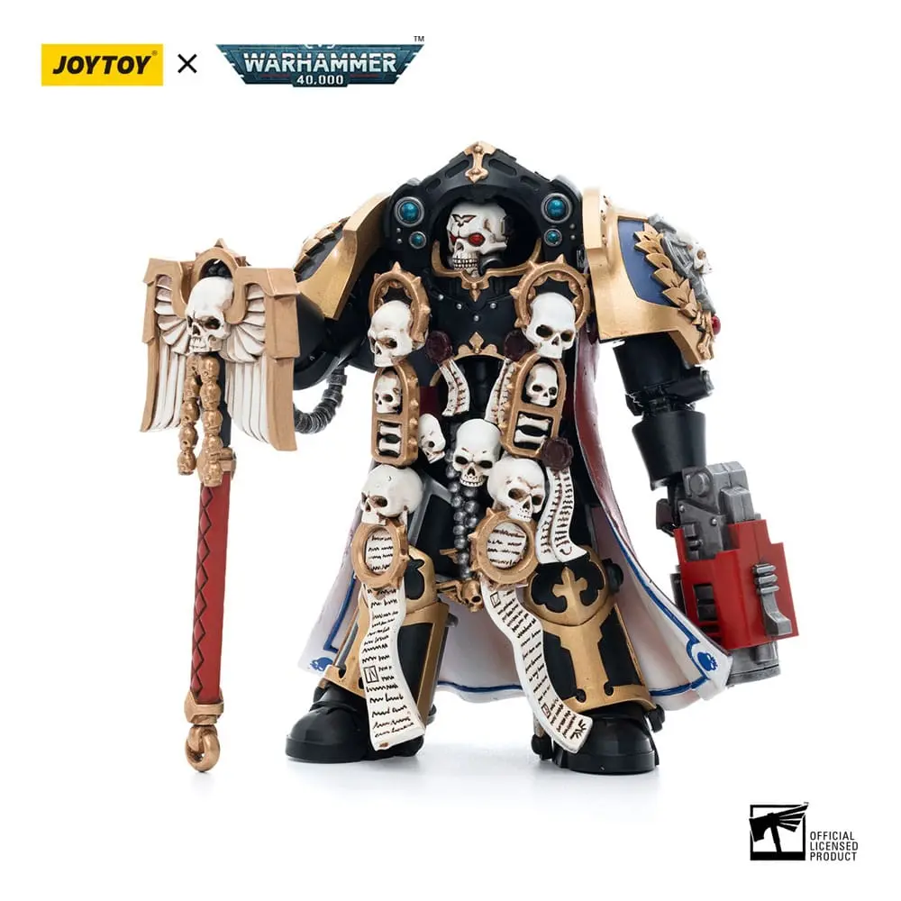 Warhammer 40k akcijska figura 1/18 Ultramarines Terminator Chaplain Brother Vanius 12 cm fotografija proizvoda