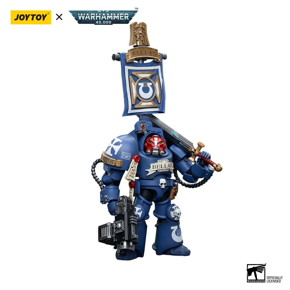 Warhammer 40k akcijska figura 1/18 Ultramarines Terminators Narednik Bellan 12 cm fotografija proizvoda