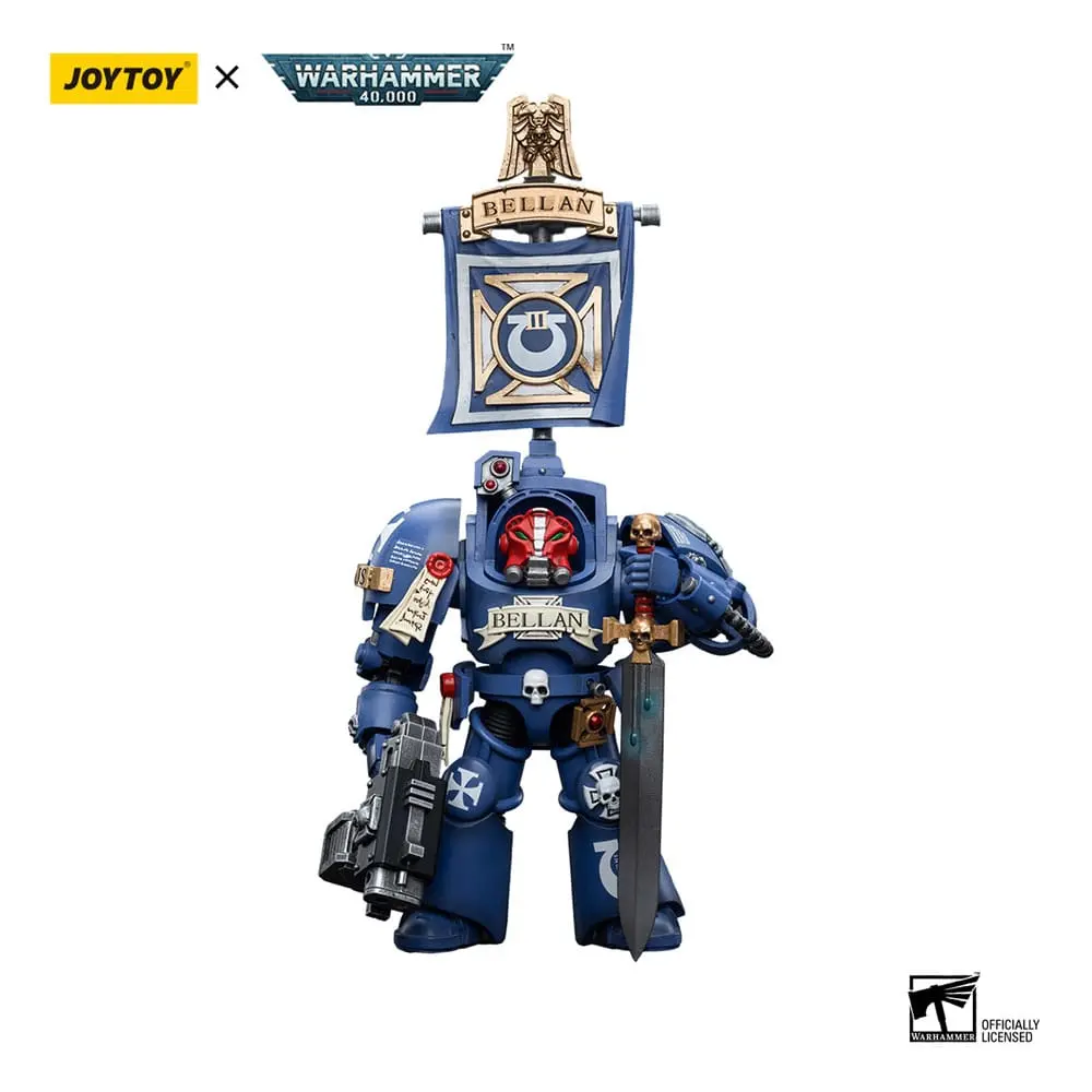 Warhammer 40k akcijska figura 1/18 Ultramarines Terminators Narednik Bellan 12 cm fotografija proizvoda