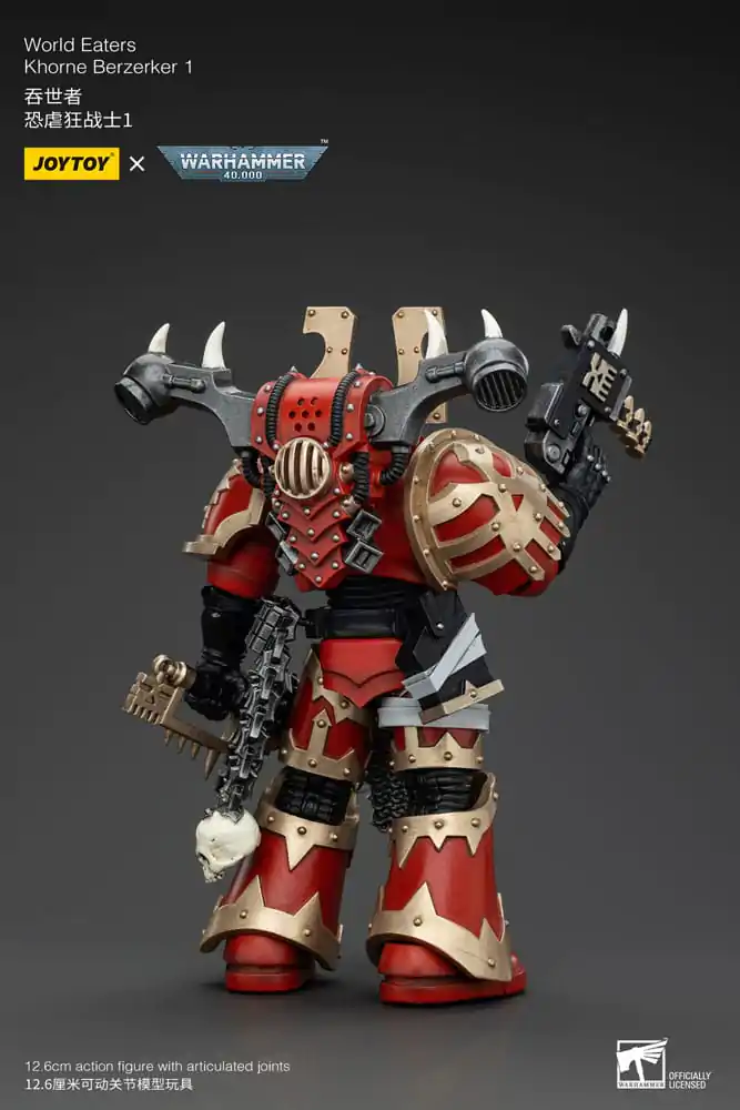 Warhammer 40k akcijska figura 1/18 World Eaters Khorne Berzerker 1 13 cm fotografija proizvoda