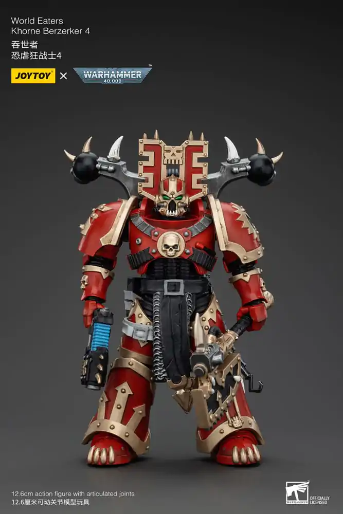 Warhammer 40k akcijska figura 1/18 World Eaters Khorne Berzerker 4 13 cm fotografija proizvoda