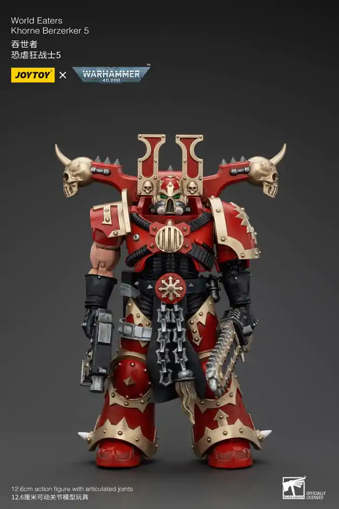 Warhammer 40k akcijska figura 1/18 World Eaters Khorne Berzerker 5 13 cm fotografija proizvoda