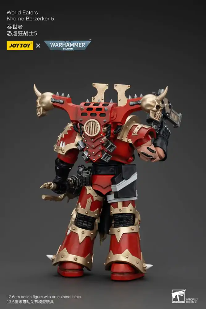 Warhammer 40k akcijska figura 1/18 World Eaters Khorne Berzerker 5 13 cm fotografija proizvoda